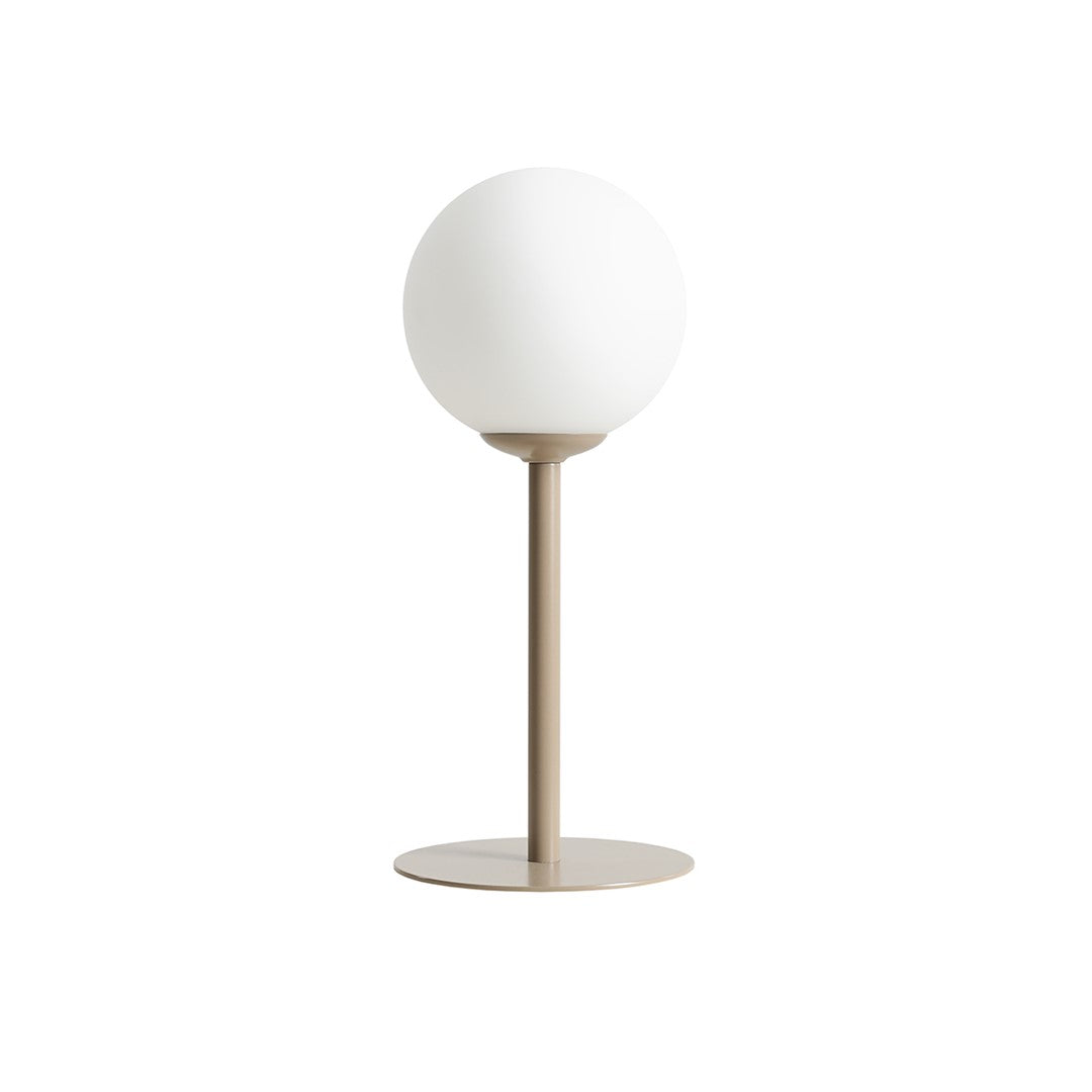 Aldex Lampka Biurkowa Pinne Beige - Metal / szkło - Beżowy 1080B17