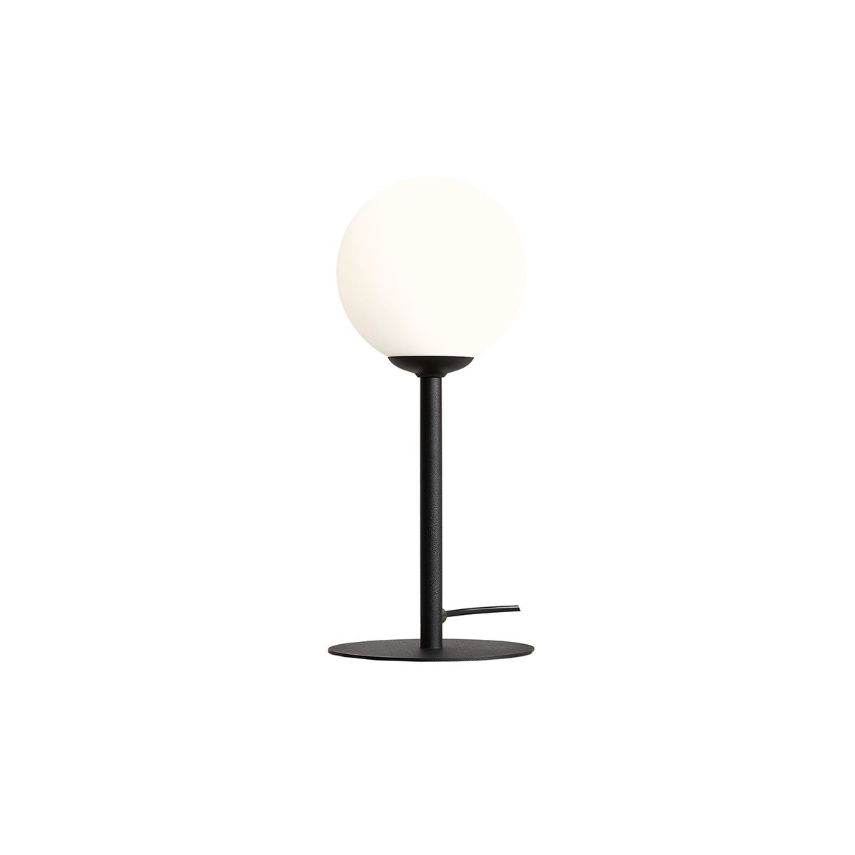 Aldex Lampka Biurkowa Pinne Black - Metal / szkło - Czarny 1080B1