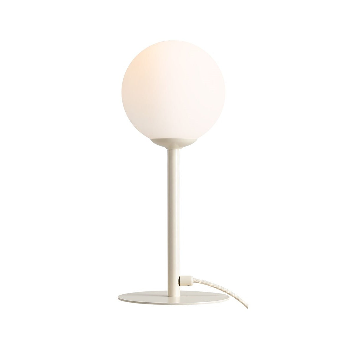 Aldex Lampka Biurkowa Pinne Cream - Metal / szkło - Kremowy 1080B9