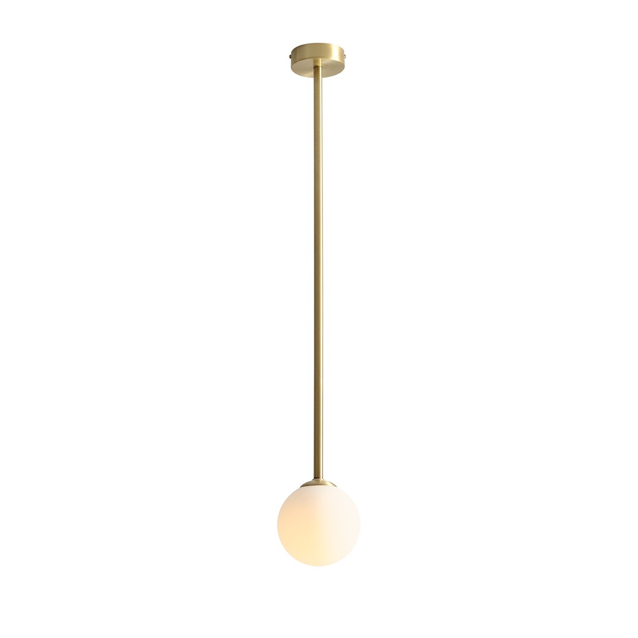 Aldex Plafon Pinne Long Brass - Metal / szkło - Mosiądz 1080PL_G40_L