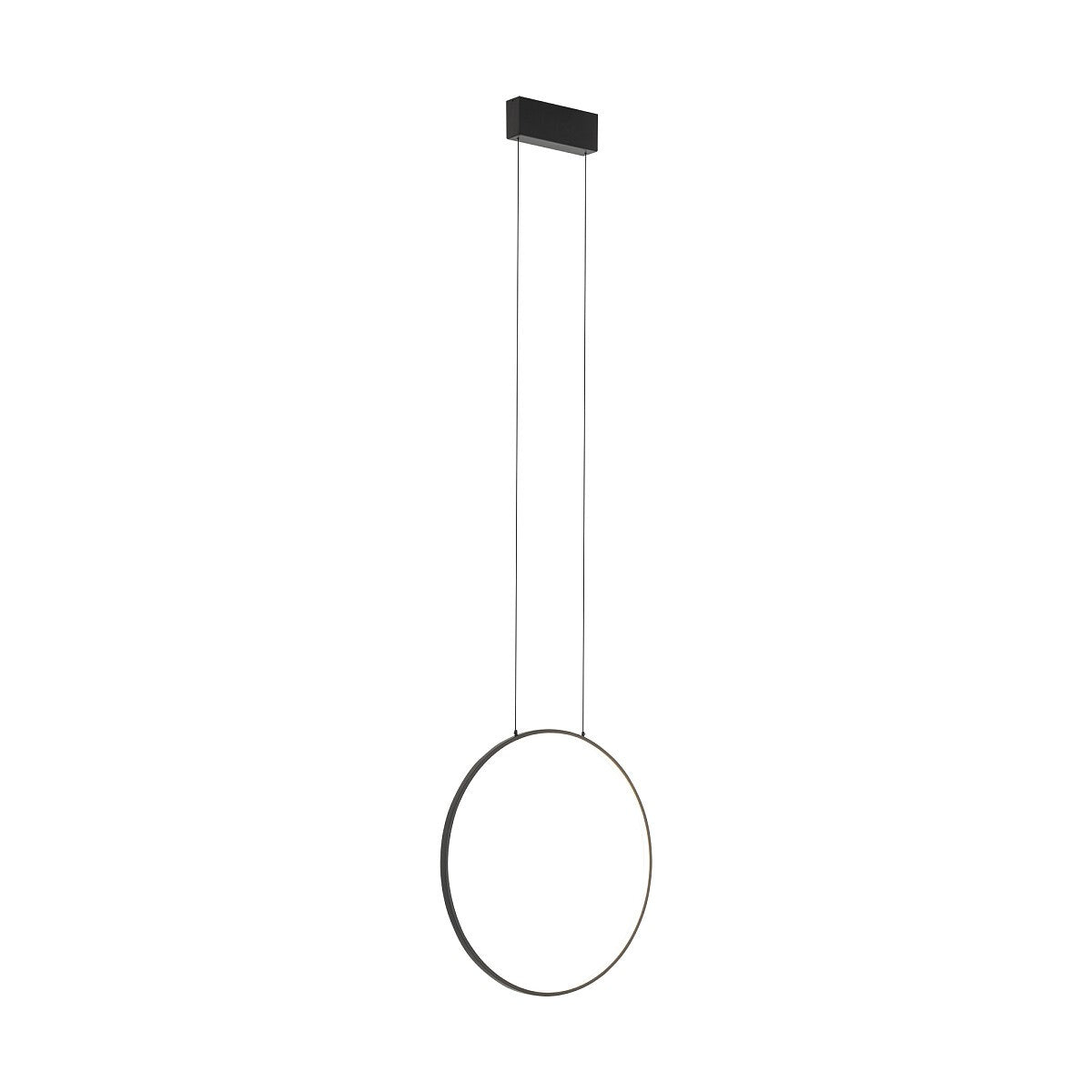 Nowodvorski Lampa wisząca CIRCOLO LED S 18W 50/60Hz - Aluminium lakierowane - Czarny I 10810