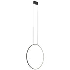 Nowodvorski Lampa wisząca CIRCOLO LED M 21W 50/60Hz - Aluminium lakierowane - Czarny I 10811