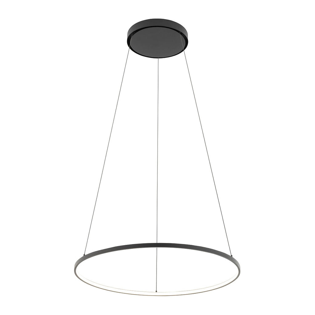 Nowodvorski Lampa wisząca CIRCOLO LED M 21W 50/60Hz - Aluminium lakierowane - Czarny II 10812