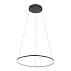 Nowodvorski Lampa wisząca CIRCOLO LED M 21W 50/60Hz - Aluminium lakierowane - Czarny II