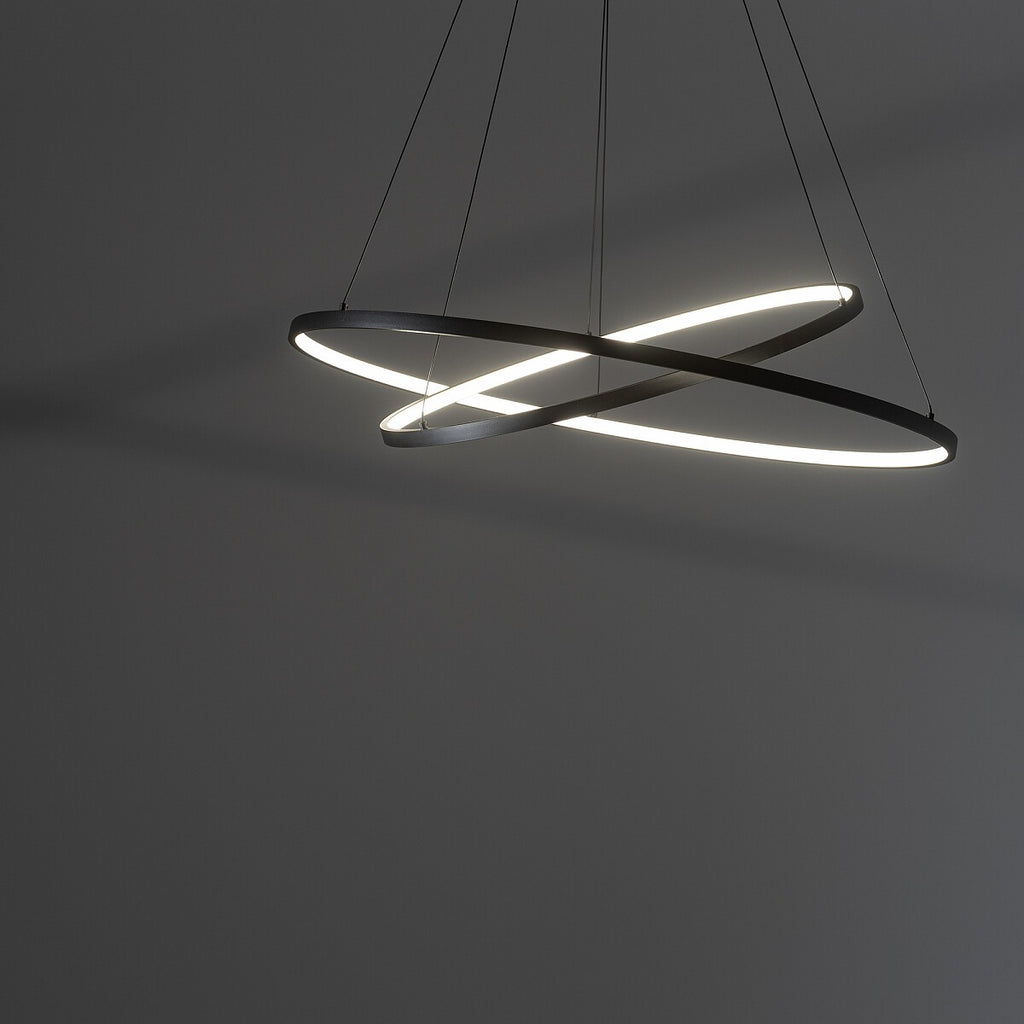 Nowodvorski Lampa wisząca CIRCOLO LED 35W 50/60Hz - Aluminium lakierowane - Czarny I 10814