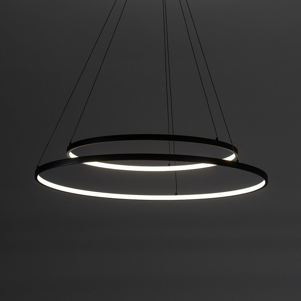 Nowodvorski Lampa wisząca CIRCOLO LED 35W 50/60Hz - Aluminium lakierowane - Czarny I 10814