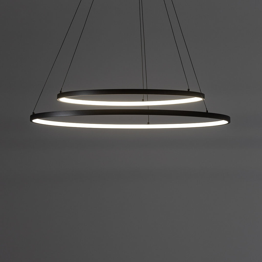 Nowodvorski Lampa wisząca CIRCOLO LED 35W 50/60Hz - Aluminium lakierowane - Czarny I 10814