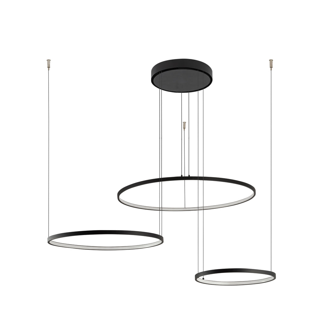 Nowodvorski Lampa wisząca CIRCOLO LED 45W 50/60Hz - Aluminium lakierowane - Czarny I