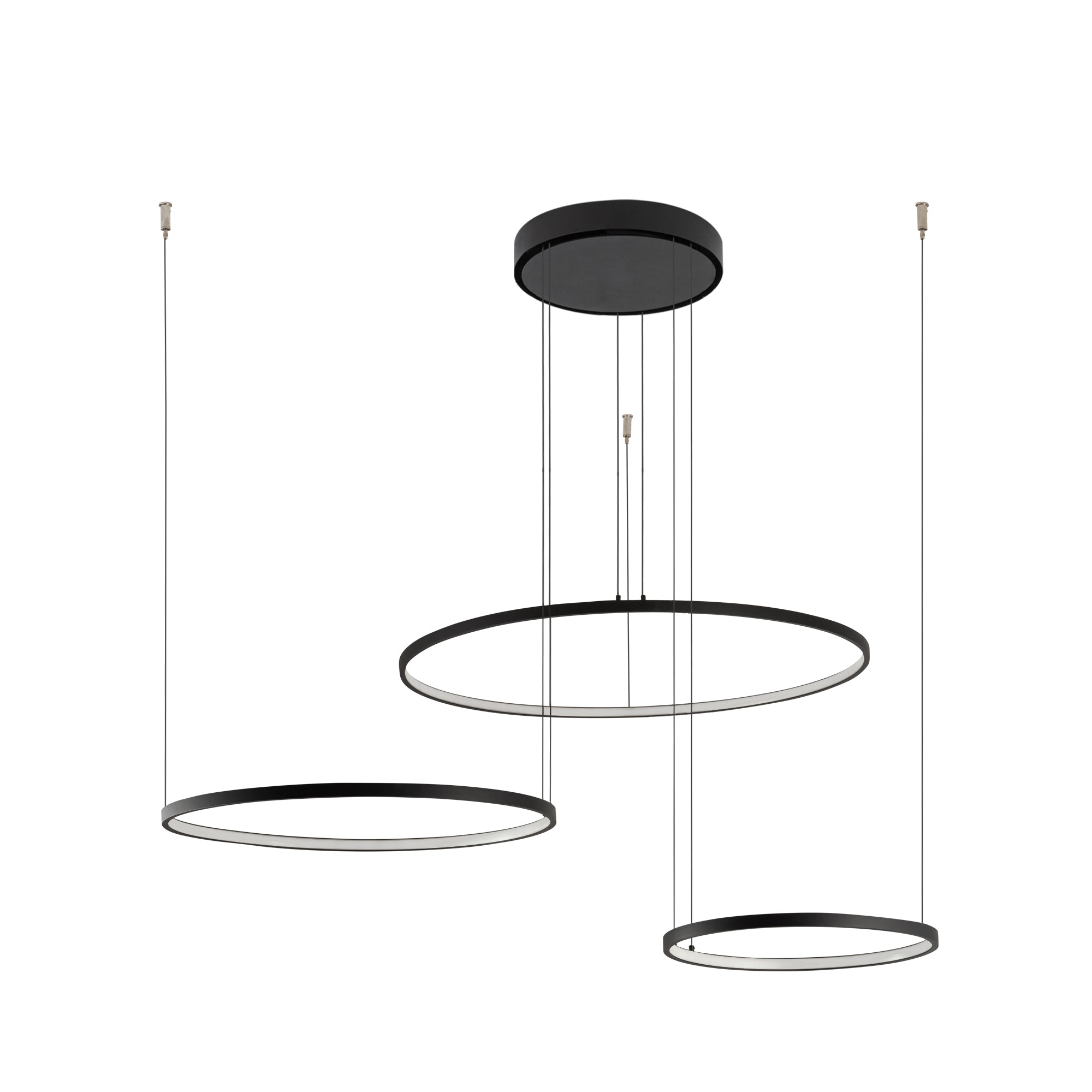 Nowodvorski Lampa wisząca CIRCOLO LED 45W 50/60Hz - Aluminium lakierowane - Czarny I