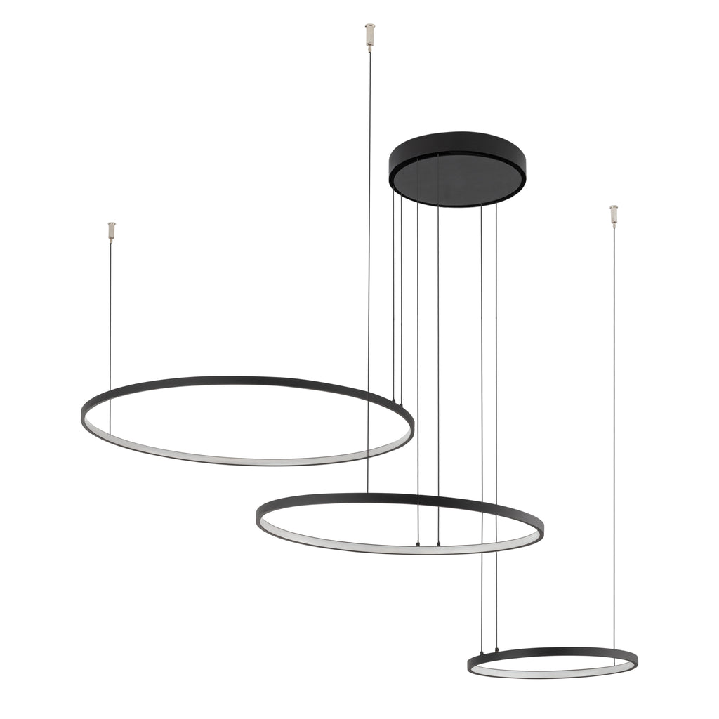 Nowodvorski Lampa wisząca CIRCOLO LED 45W 50/60Hz - Aluminium lakierowane - Czarny I