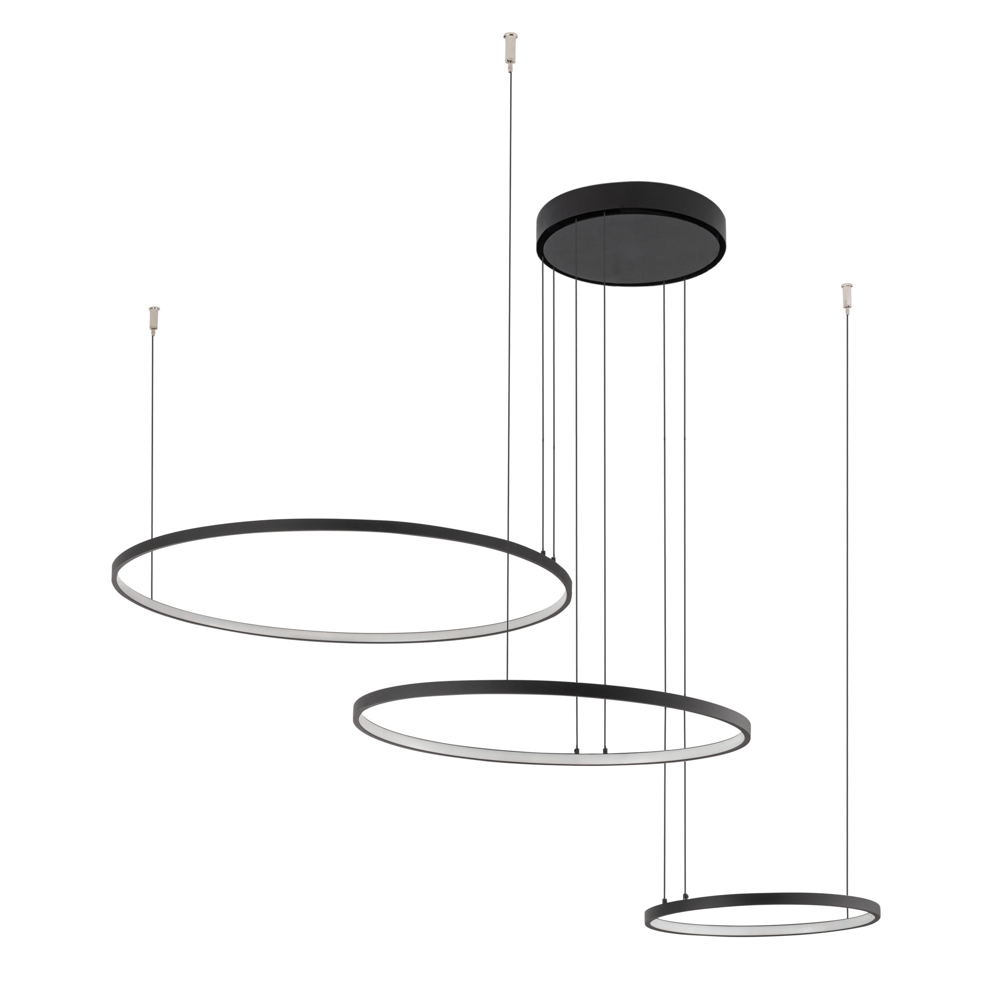 Nowodvorski Lampa wisząca CIRCOLO LED 45W 50/60Hz - Aluminium lakierowane - Czarny I