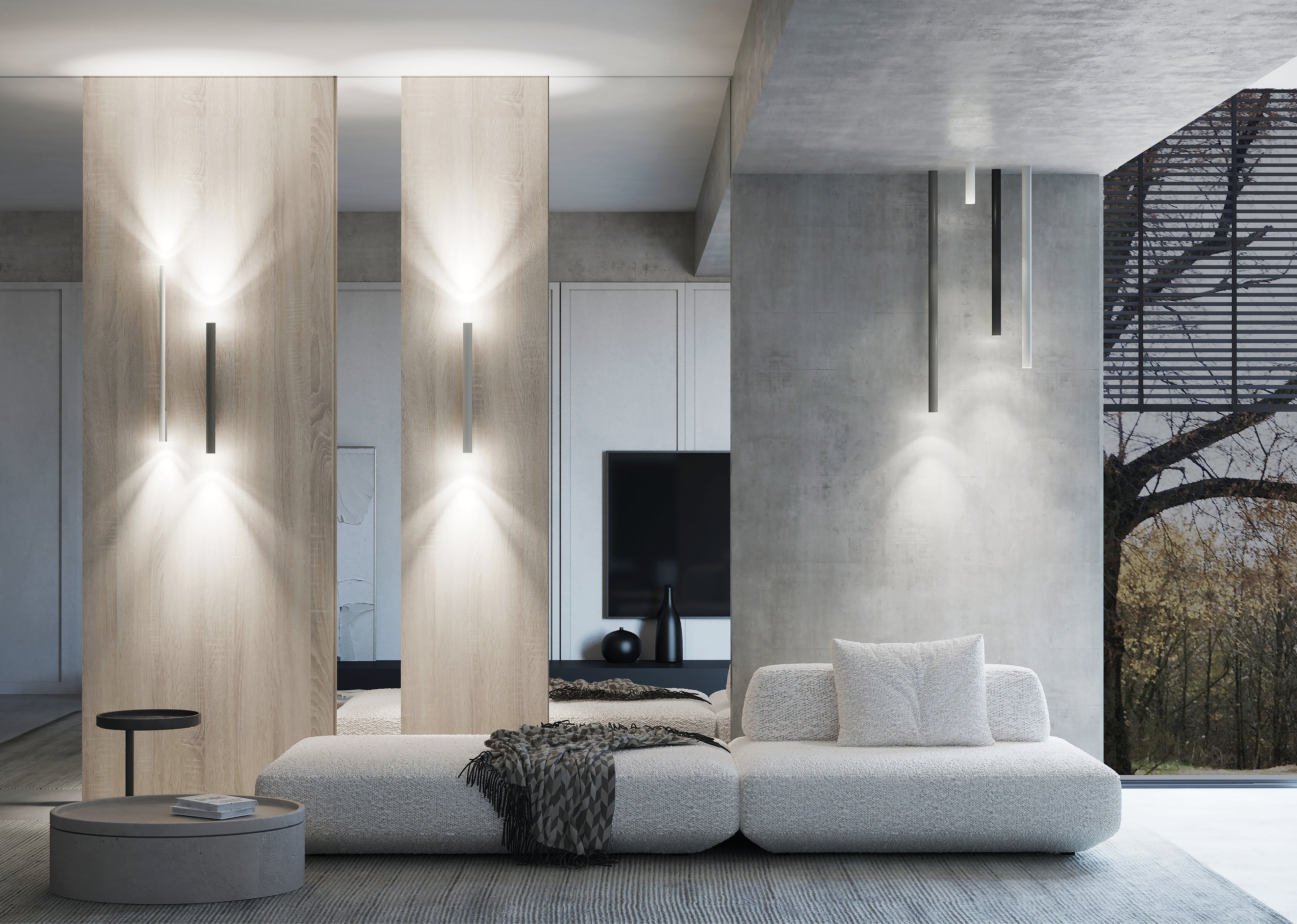 Nowodvorski Lampa downlights natynkowa FOURTY M 10W only LED 50/60Hz - Aluminium lakierowane - Czarny