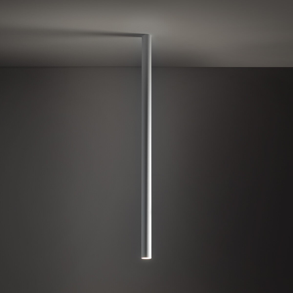 Nowodvorski Lampa downlights natynkowa FOURTY L 10W only LED 50/60Hz - Aluminium lakierowane - Biały 10822 - lampa włączona