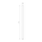 Nowodvorski Lampa downlights natynkowa FOURTY XL 10W only LED 50/60Hz - Aluminium lakierowane - Czarny 10825