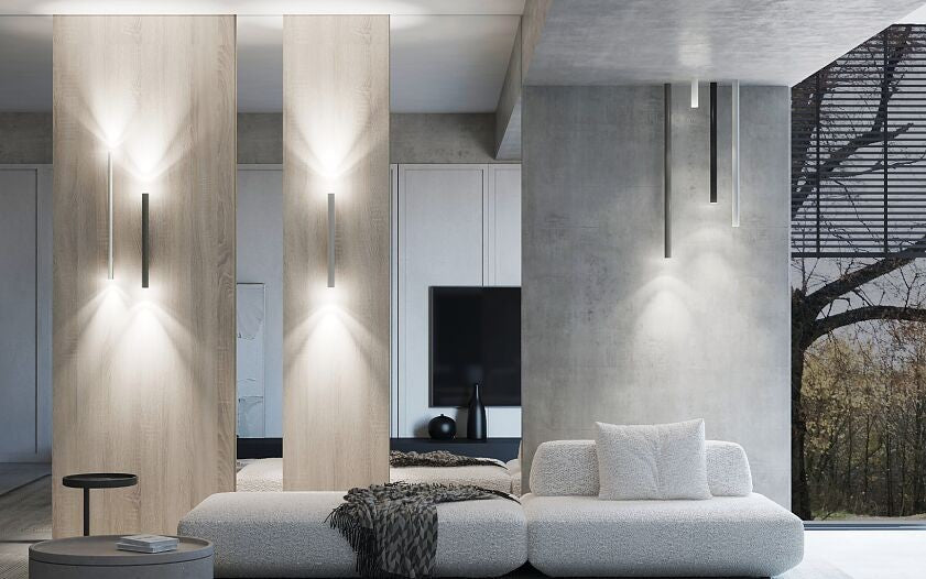 Nowodvorski Lampa downlights natynkowa FOURTY XL 10W only LED 50/60Hz - Aluminium lakierowane - Czarny 10825