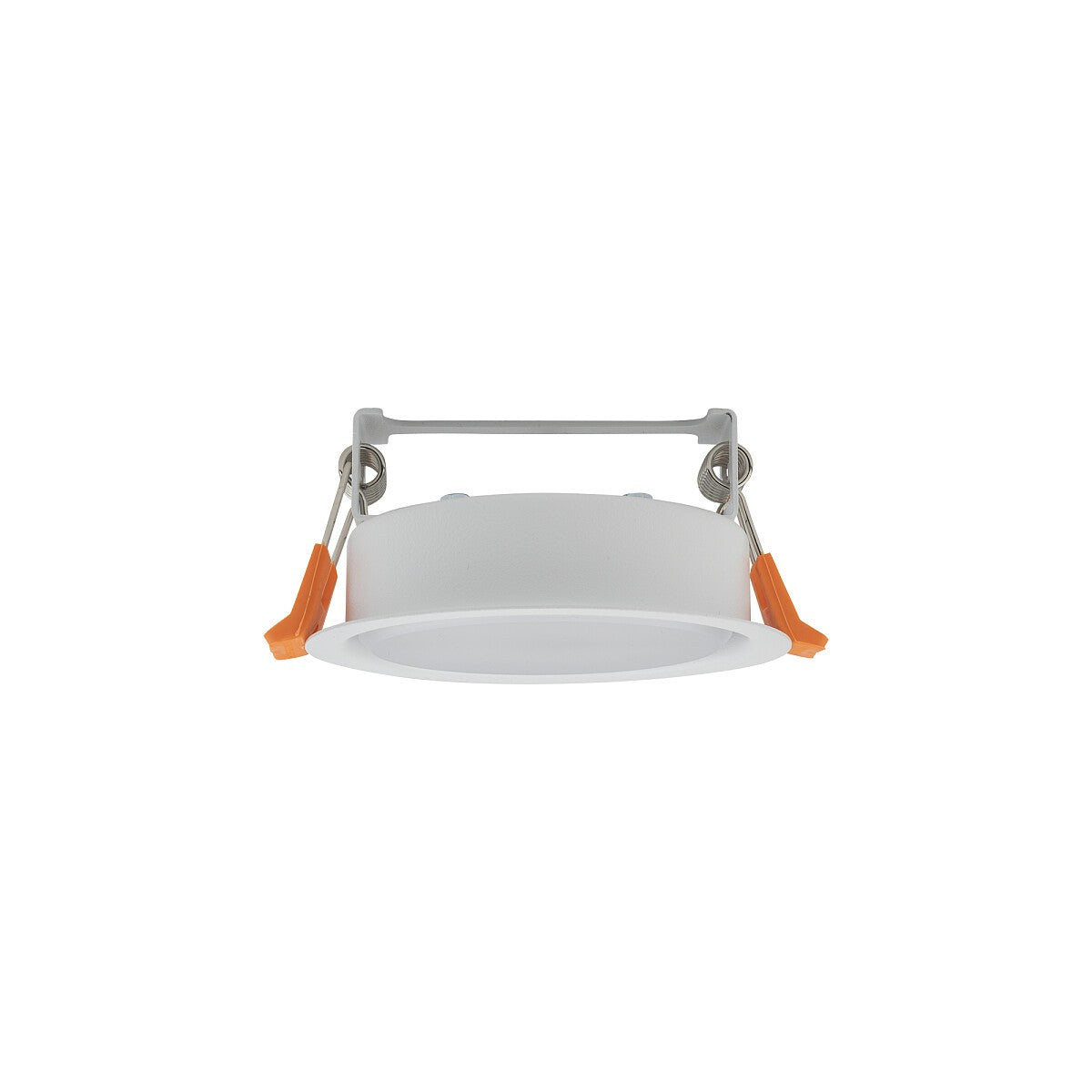 Nowodvorski Lampa downlights podtynkowa UNO S 15 W only LED 50/60Hz - Stal lakierowana - Biały 10840 - lampa włączona