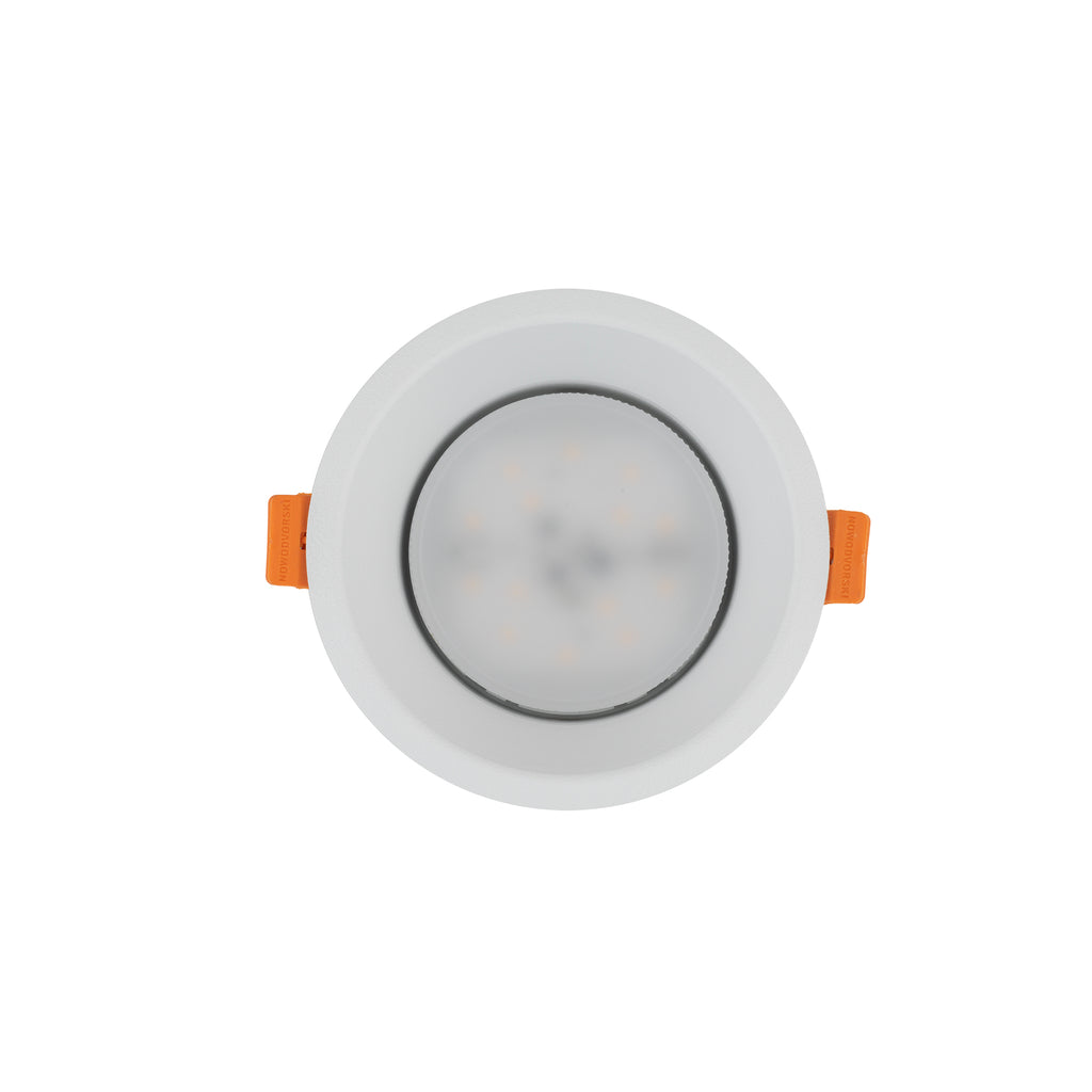 Nowodvorski Lampa downlights podtynkowa UNO M 15 W only LED 50/60Hz - Stal lakierowana - Biały