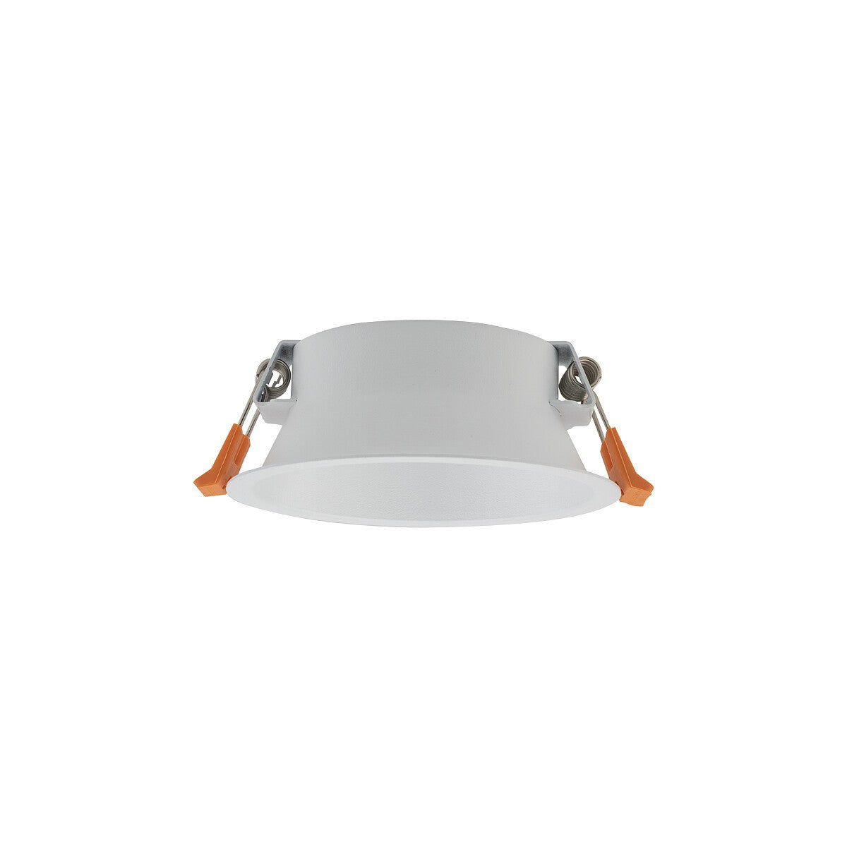 Nowodvorski Lampa downlights podtynkowa UNO M 15 W only LED 50/60Hz - Stal lakierowana - Biały 10842 - lampa włączona