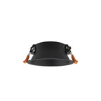 Nowodvorski Lampa downlights podtynkowa UNO M 15 W only LED 50/60Hz - Stal lakierowana - Czarny 10843