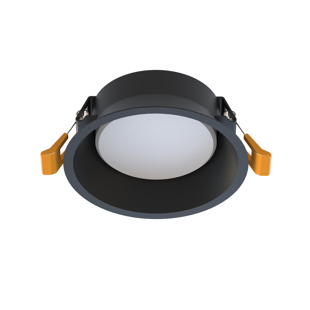 Nowodvorski Lampa downlights podtynkowa UNO M 15 W only LED 50/60Hz - Stal lakierowana - Czarny