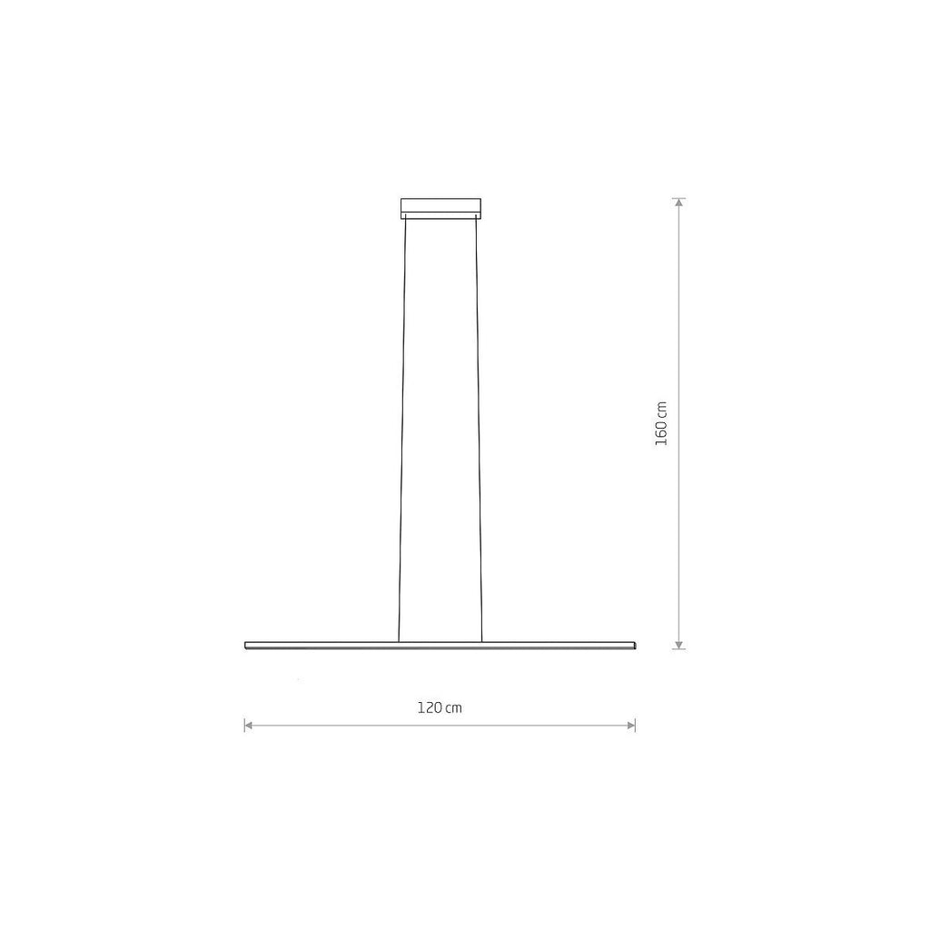 Nowodvorski Lampa liniowa sufitowa BAR LED S 27W 50/60Hz - Aluminium lakierowane - Czarny II 10847