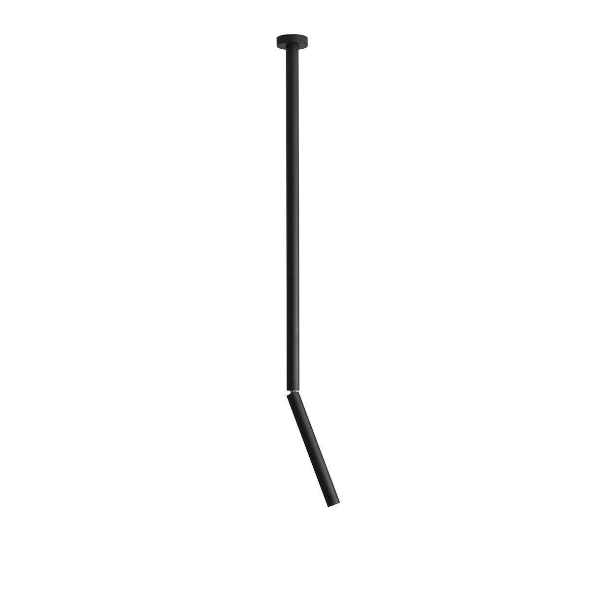 Aldex Plafon Stick All Black L Żarówka W Zestawie - Metal - Czarny 1084PL_G1_L