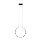 Nowodvorski Lampa wisząca CIRCOLO LED S 18W 50/60Hz - Aluminium lakierowane - Czarny III 10860