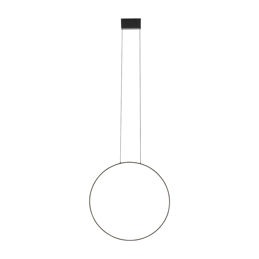 Nowodvorski Lampa wisząca CIRCOLO LED M 21W 50/60Hz - Aluminium lakierowane - Czarny III 10861