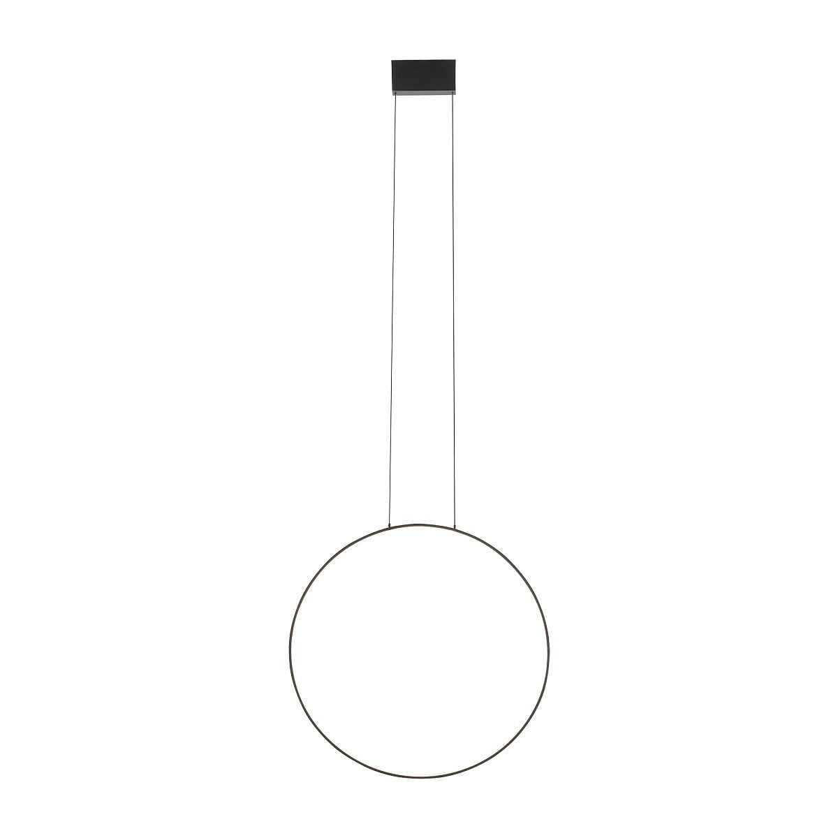 Nowodvorski Lampa wisząca CIRCOLO LED M 21W 50/60Hz - Aluminium lakierowane - Czarny III 10861