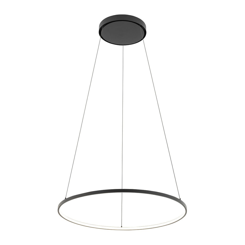 Nowodvorski Lampa wisząca CIRCOLO LED M 21W 50/60Hz - Aluminium lakierowane - Czarny IV 10862