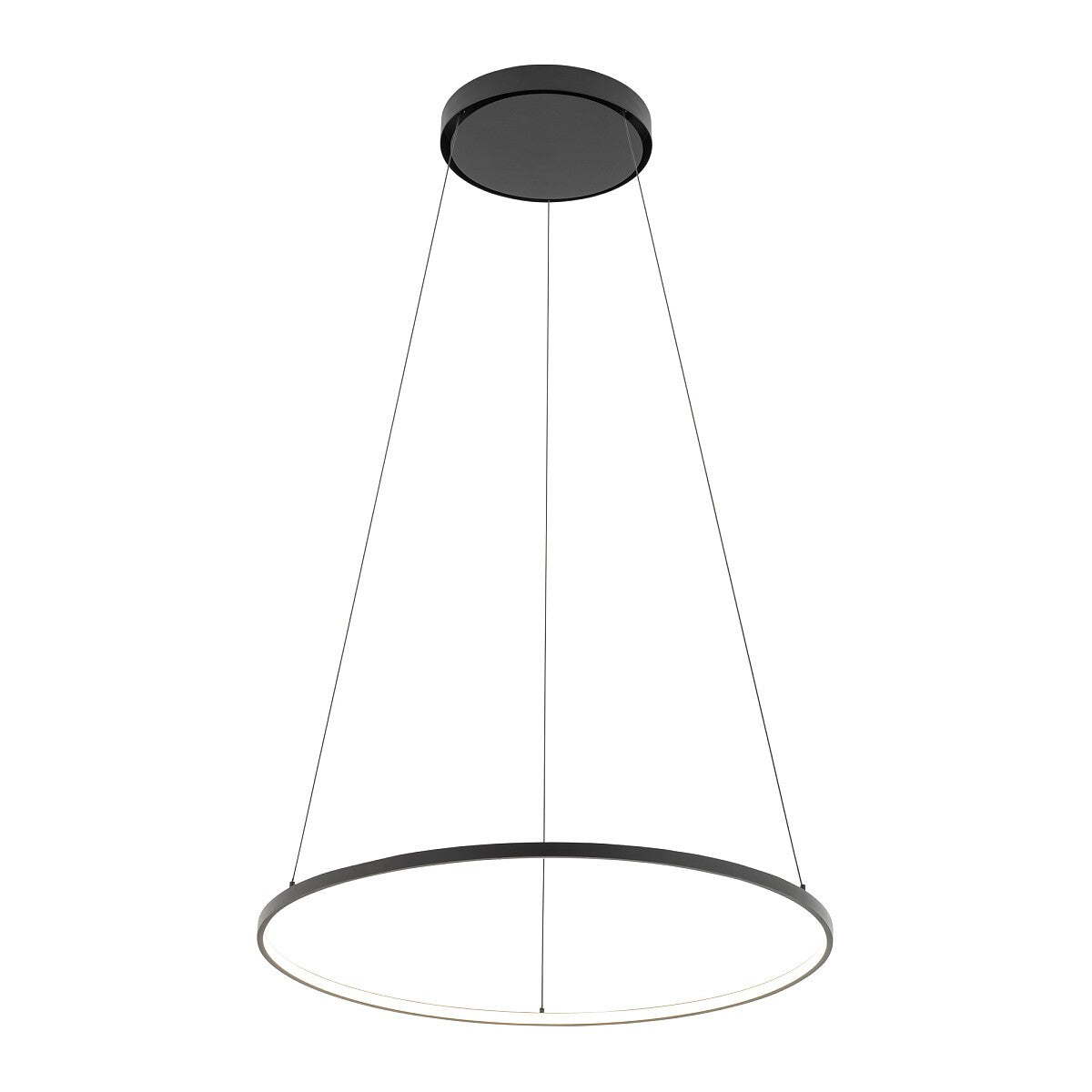 Nowodvorski Lampa wisząca CIRCOLO LED M 21W 50/60Hz - Aluminium lakierowane - Czarny IV 10862