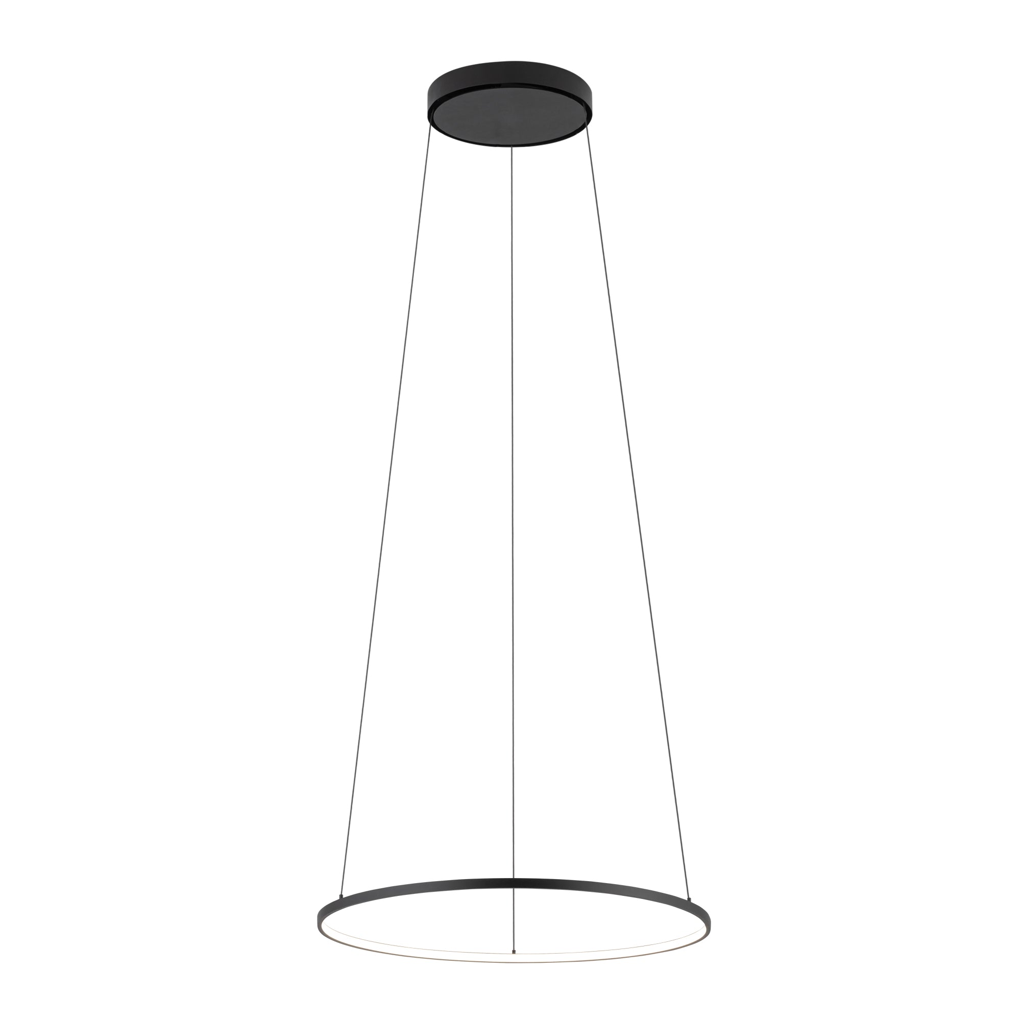 Nowodvorski Lampa wisząca CIRCOLO LED S 18W 50/60Hz - Aluminium lakierowane - Czarny IV 10863