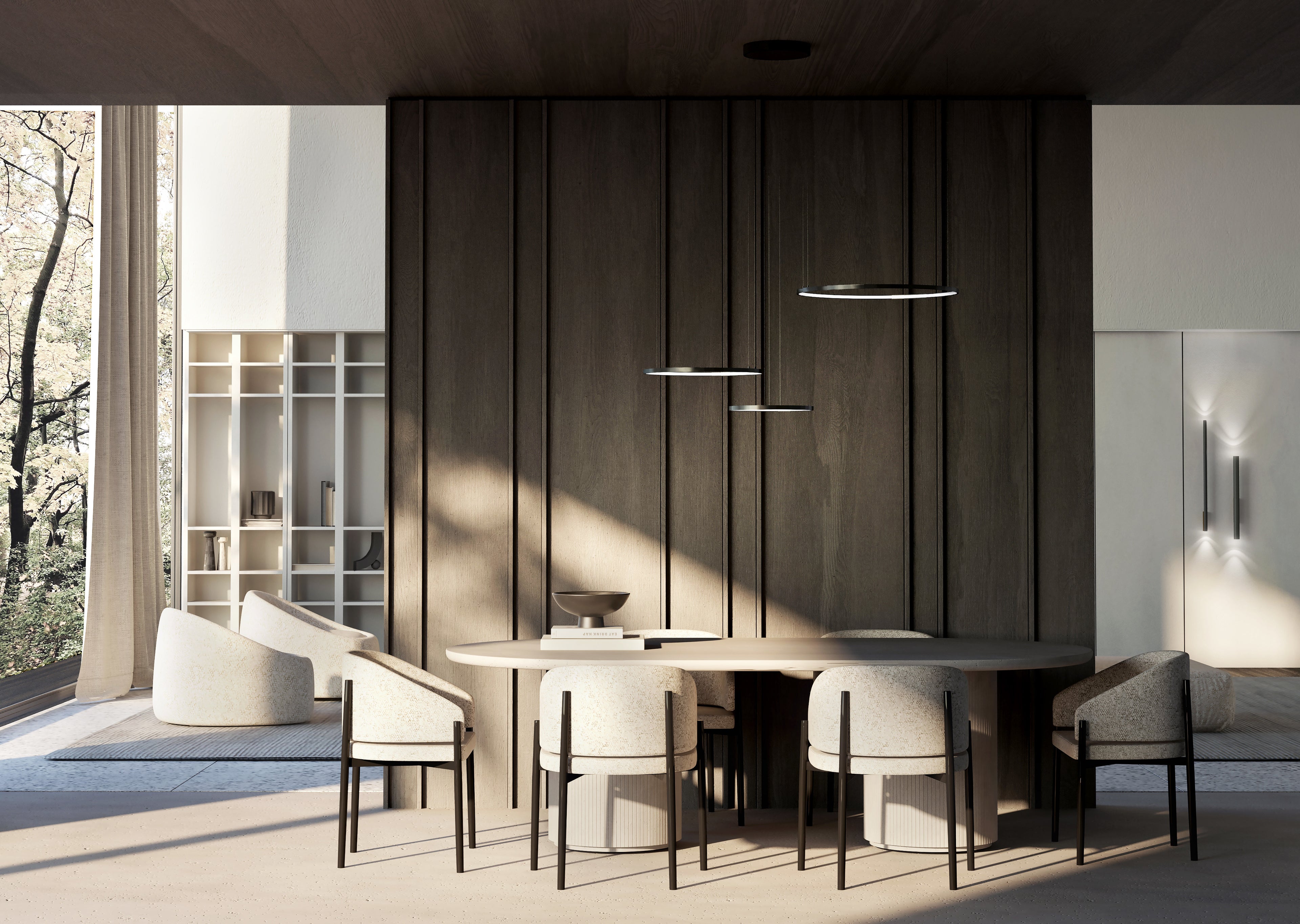 Nowodvorski Lampa wisząca CIRCOLO LED 45W 50/60Hz - Aluminium lakierowane - Czarny II