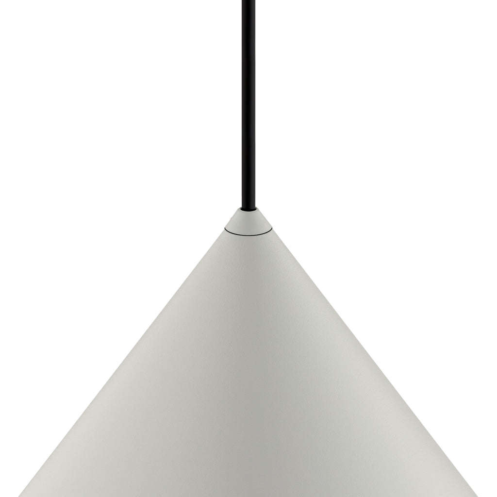 Nowodvorski Lampa wisząca ZENITH M 20W only LED 50/60Hz - Stal lakierowana - Silk gray
