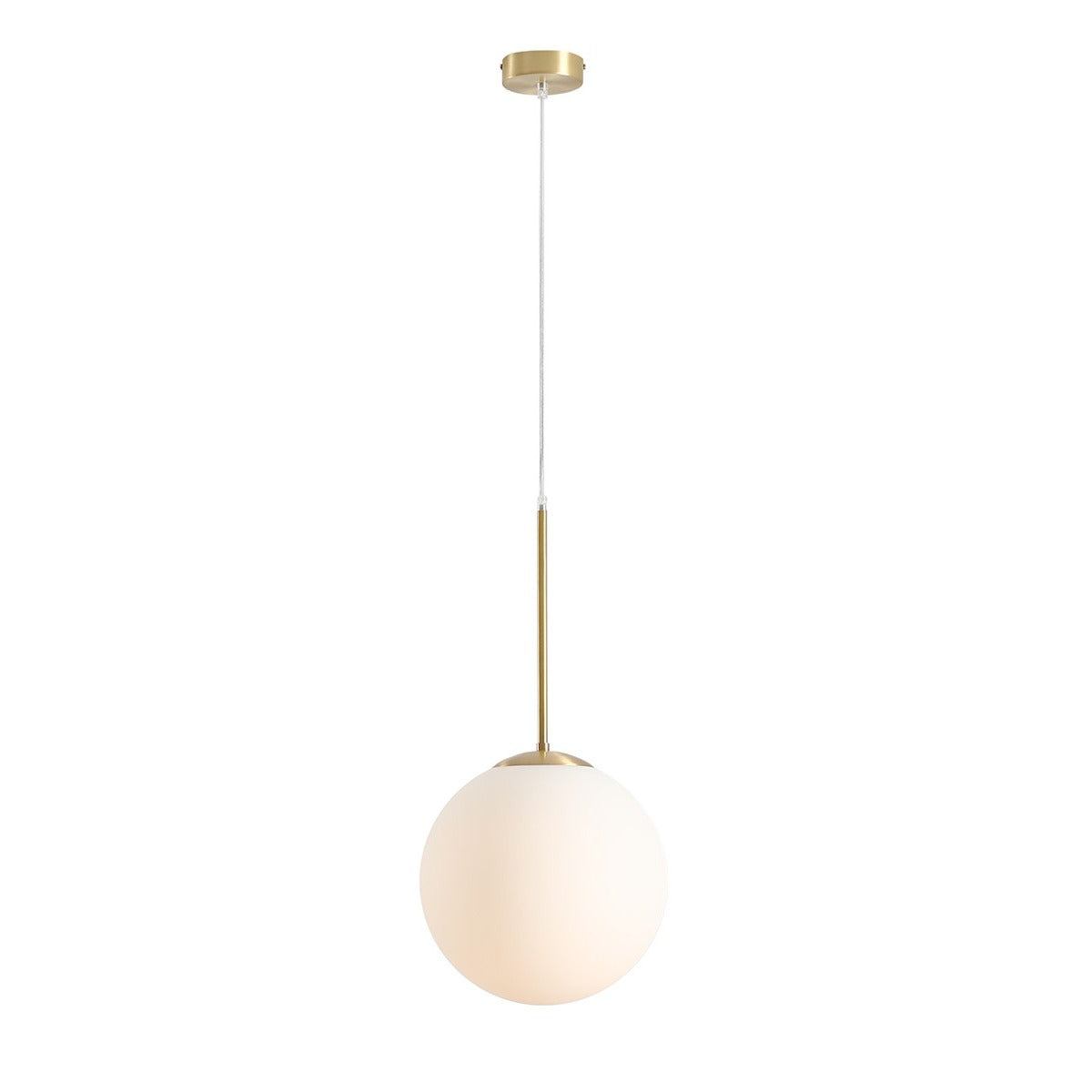 Aldex Lampa Wisząca Bosso Medium 30 Brass - Metal / szkło - Mosiądz 1087G40