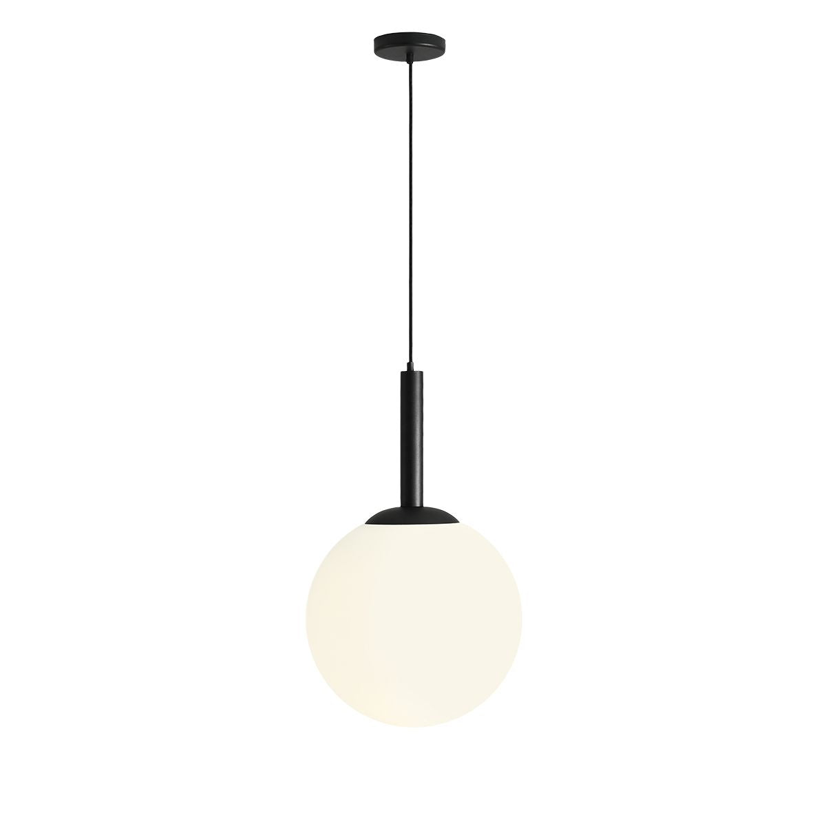 Aldex Lampa Wisząca Bosso Grande 40 Black - Metal / szkło - Czarny 1087XL1