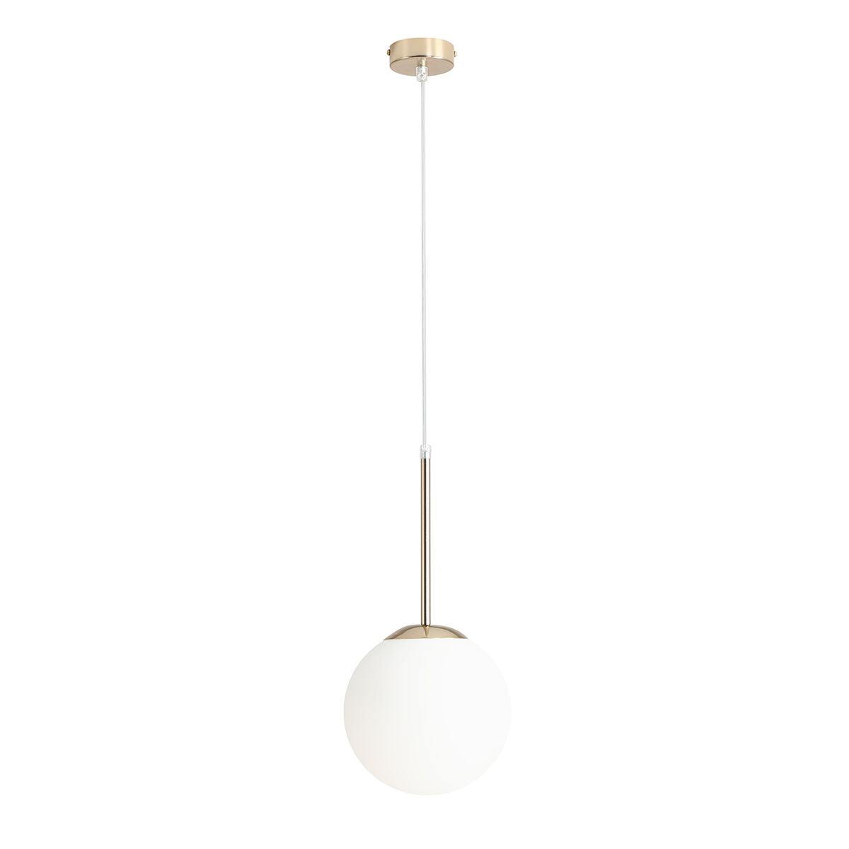 Aldex Lampa Wisząca Bosso Mini 20 Gold - Metal / szkło - Złoty 1087XS30