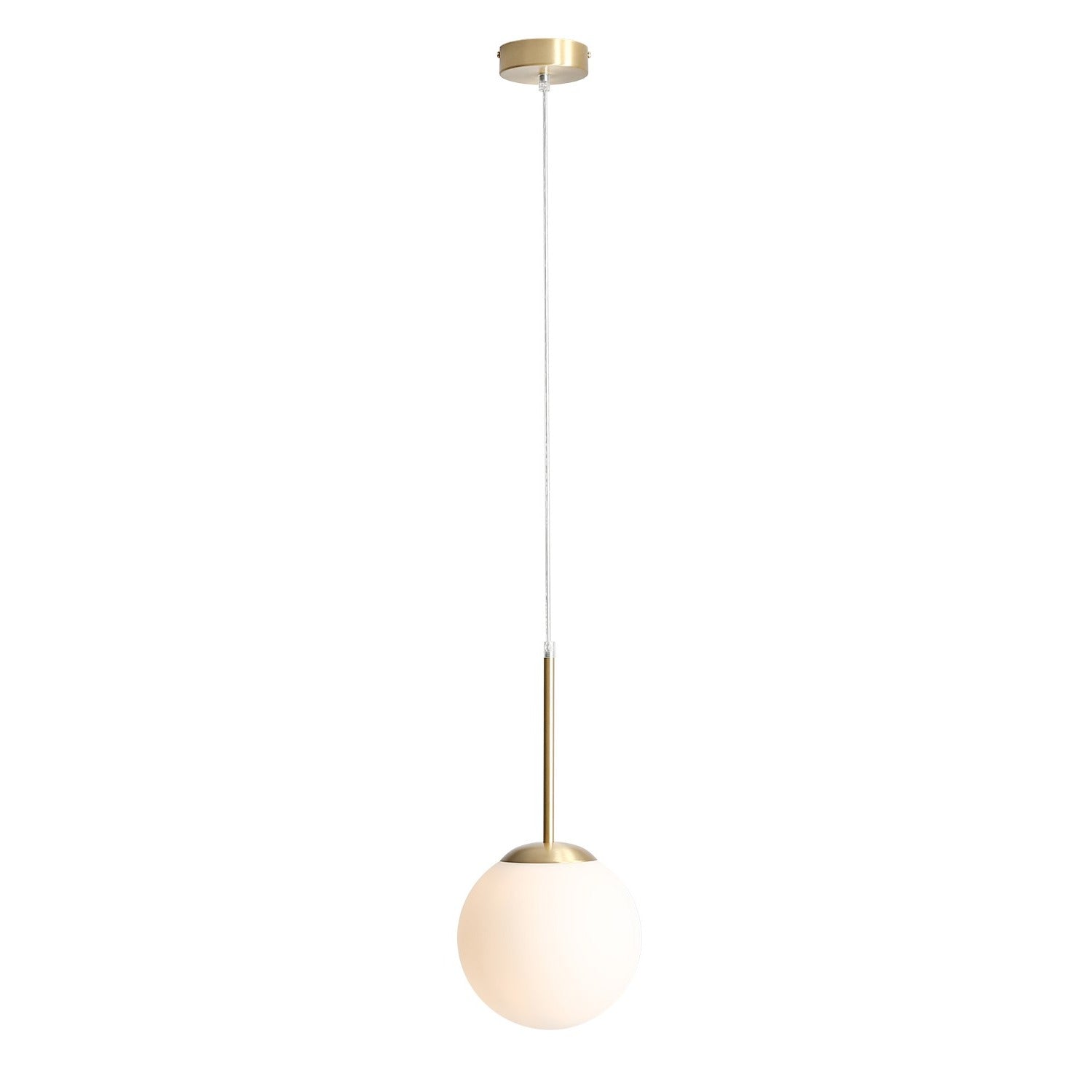 Aldex Lampa Wisząca Bosso Mini 20 Brass - Metal / szkło - Mosiądz 1087XS40