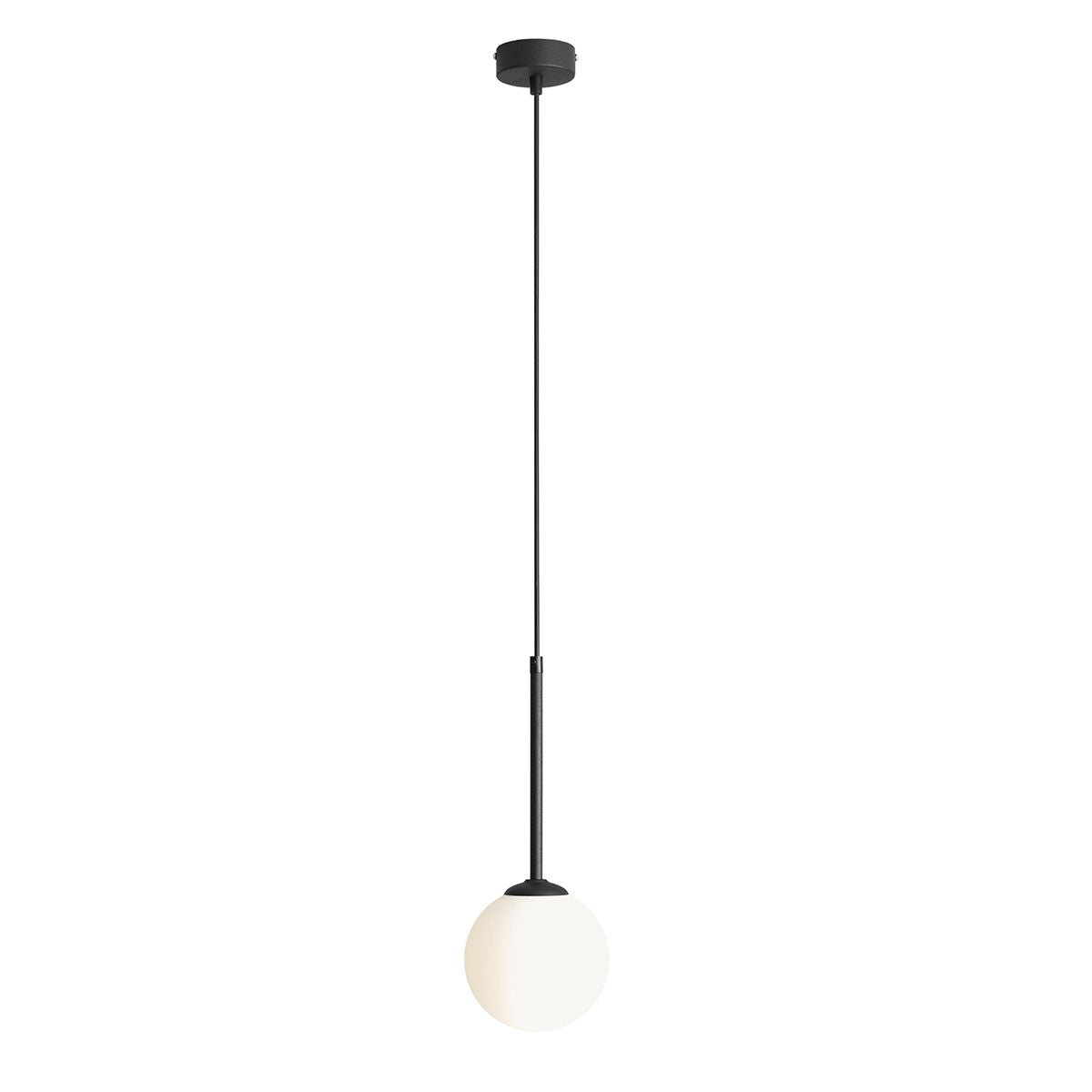 Aldex Lampa Wisząca Bosso Mini 14 Black - Metal / szkło - Czarny 1087XXS1