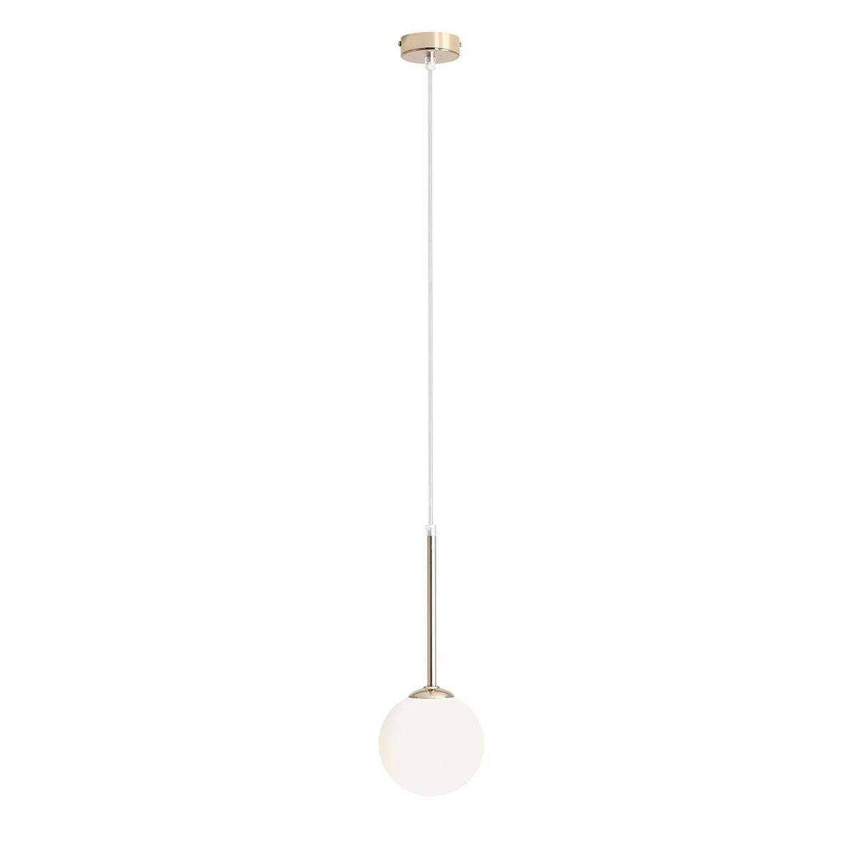 Aldex Lampa Wisząca Bosso Mini 14 Gold - Metal / szkło - Złoty 1087XXS30