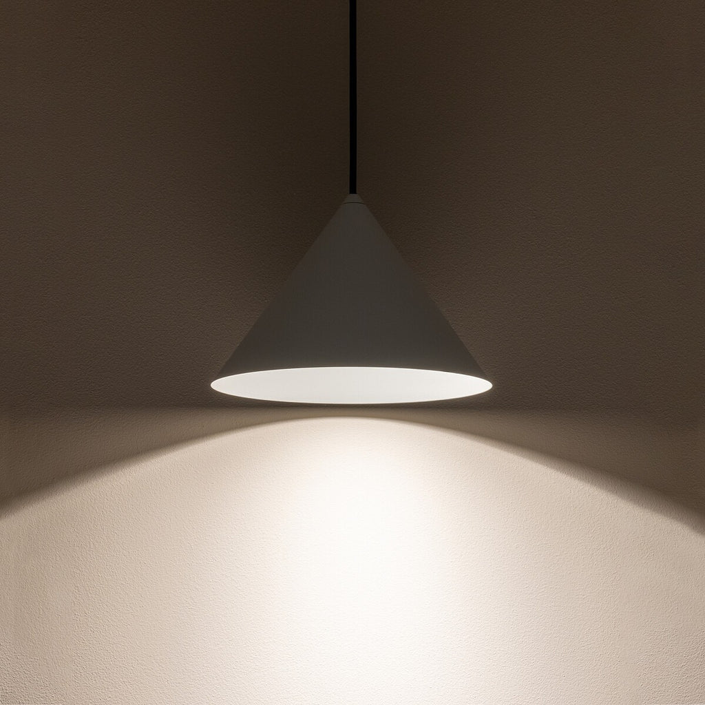 Nowodvorski Lampa wisząca ZENITH S 20W only LED 50/60Hz - Stal lakierowana - Silk gray 10880