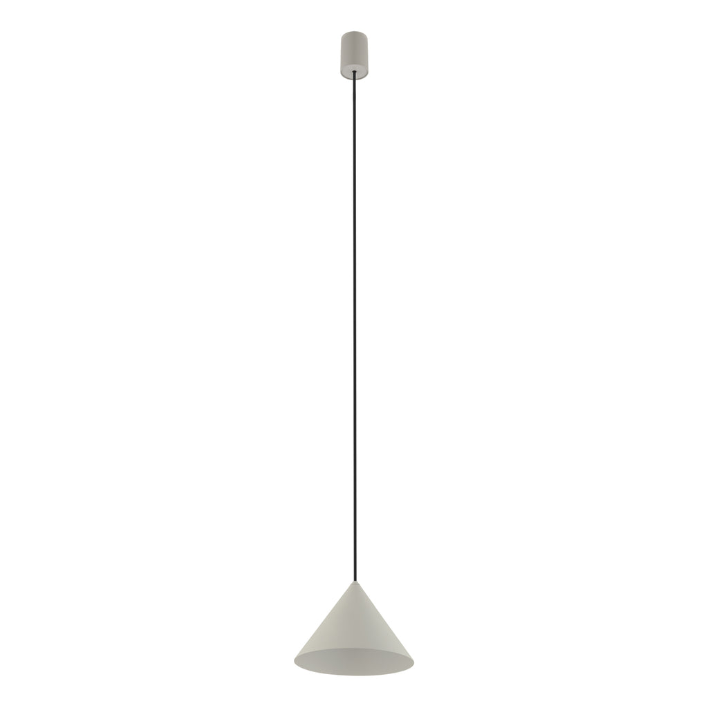 Nowodvorski Lampa wisząca ZENITH S 20W only LED 50/60Hz - Stal lakierowana - Silk gray