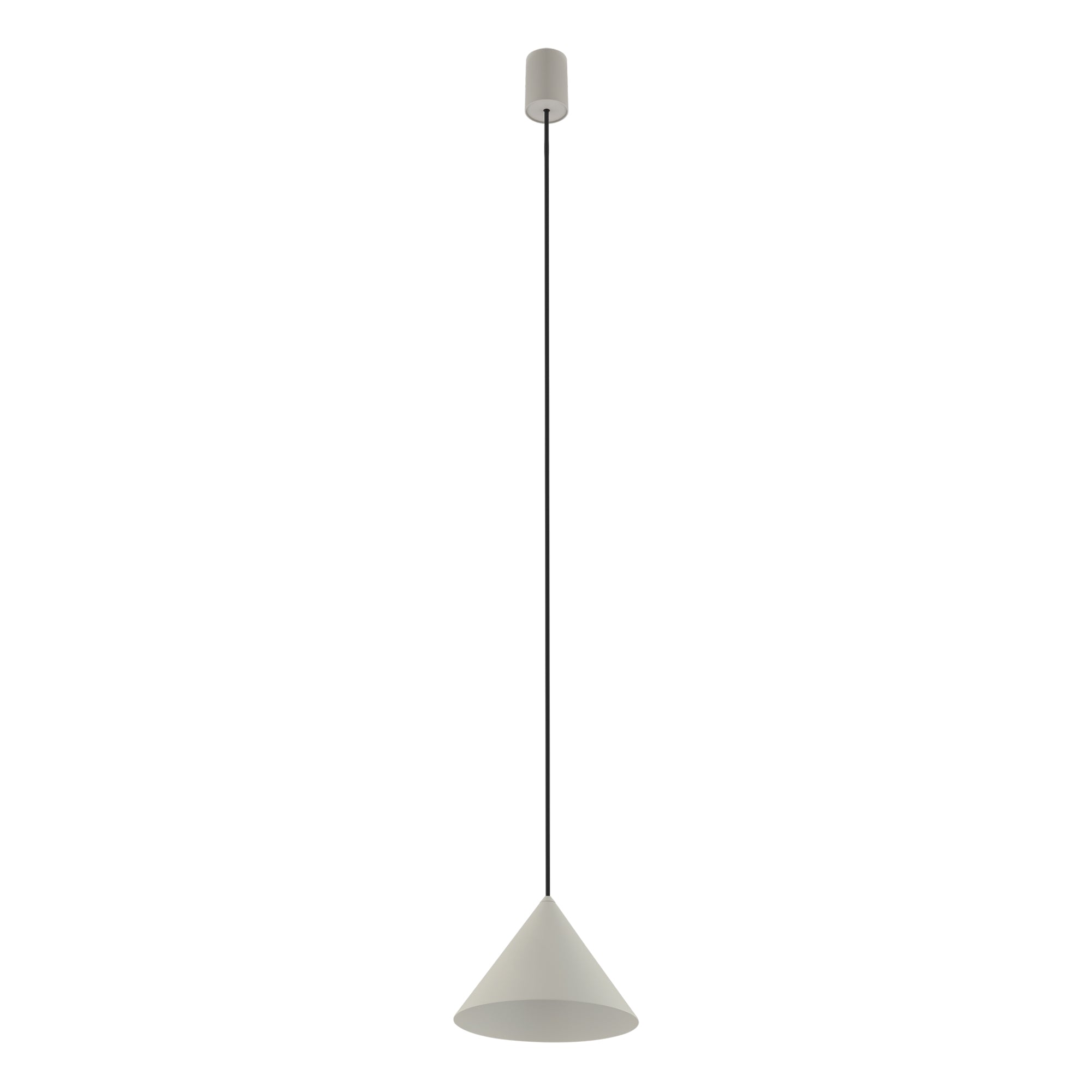 Nowodvorski Lampa wisząca ZENITH S 20W only LED 50/60Hz - Stal lakierowana - Silk gray