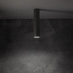 Nowodvorski Lampa downlights natynkowa FOURTY S 10W only LED 50/60Hz - Stal lakierowana - Umbra gray 10884