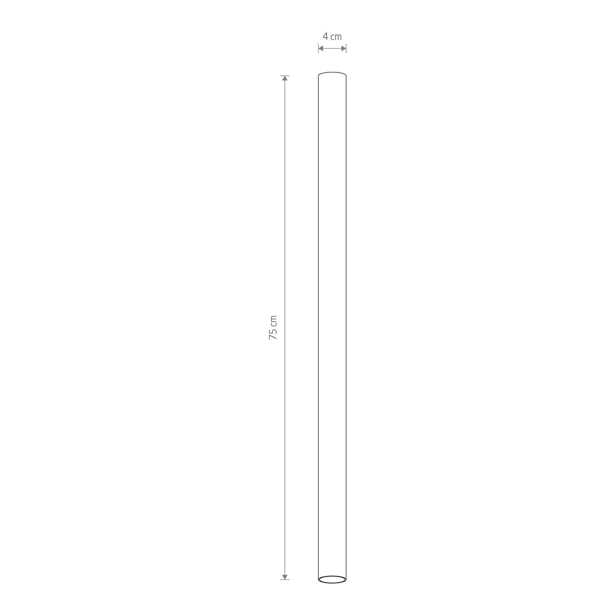 Nowodvorski Lampa downlights natynkowa FOURTY M 10W only LED 50/60Hz - Lity mosiądz - Miedziany 10885