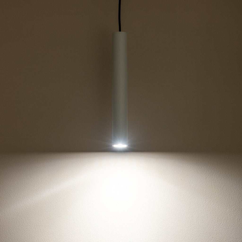 Nowodvorski Lampa wisząca FOURTY M 10W only LED 50/60Hz - Stal lakierowana - Silk gray 10902