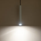 Nowodvorski Lampa wisząca FOURTY M 10W only LED 50/60Hz - Stal lakierowana - Silk gray 10902