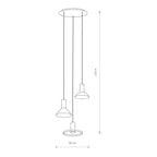 Nowodvorski Lampa wisząca HERMANOS 10W only LED 50/60Hz - Stal lakierowana - Czarny I 10905
