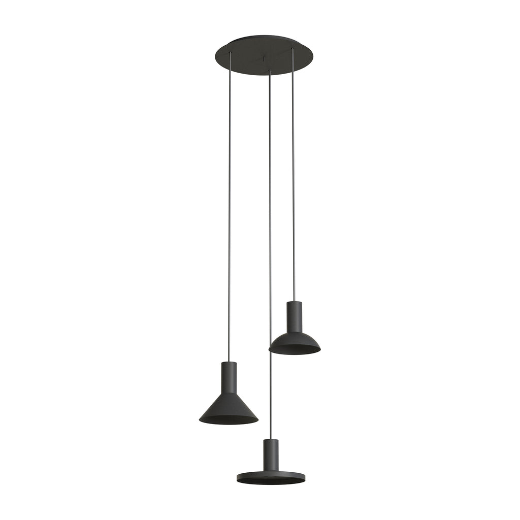 Nowodvorski Lampa wisząca HERMANOS 10W only LED 50/60Hz - Stal lakierowana - Czarny I