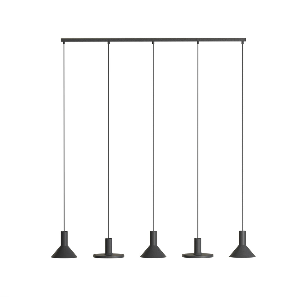 Nowodvorski Lampa wisząca HERMANOS 10W only LED 50/60Hz - Stal lakierowana - Czarny II